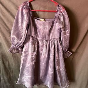 Selkie Copycat Purple Princess Dress